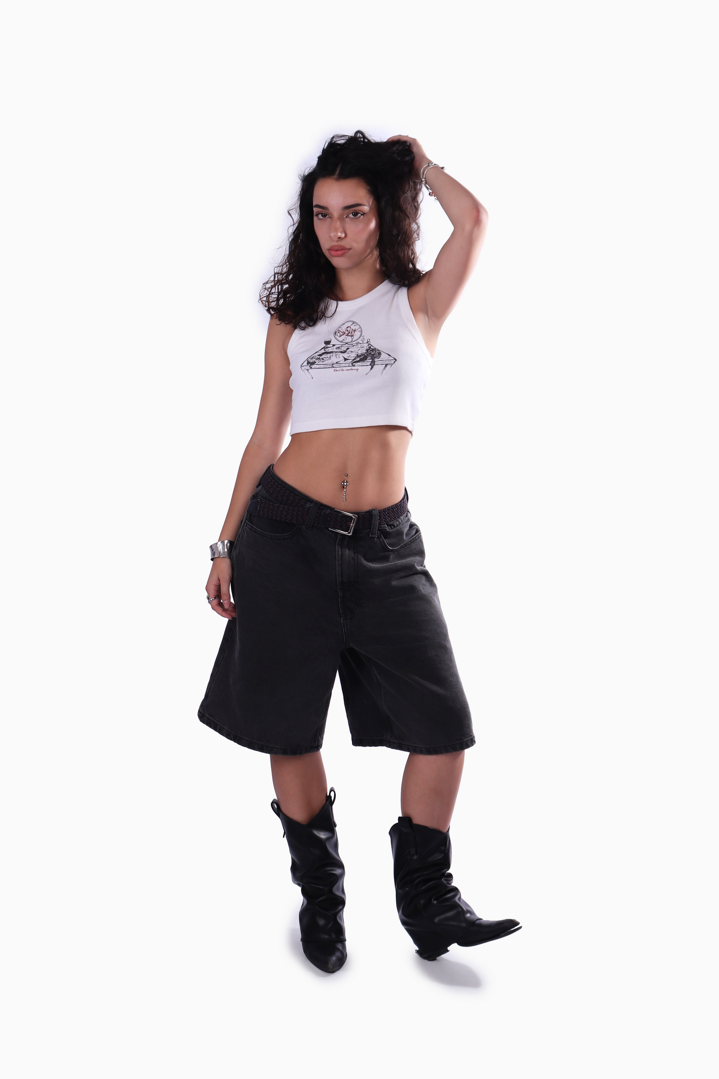 MIRROR CROP-TOP