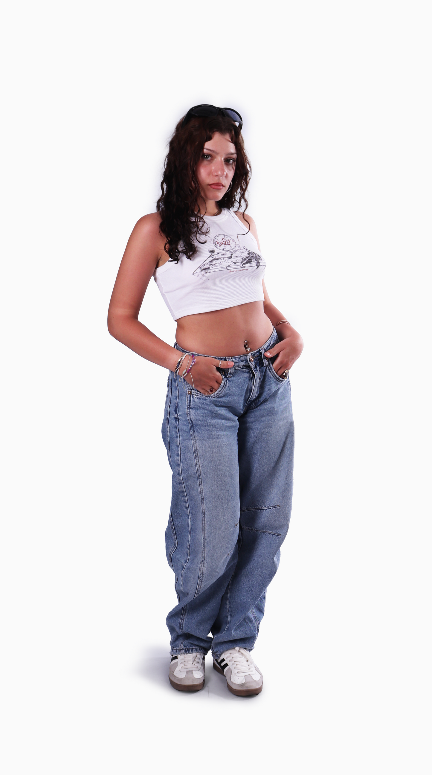 MIRROR CROP-TOP