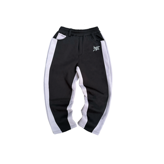 BLACK TRACKSET JOGGERS