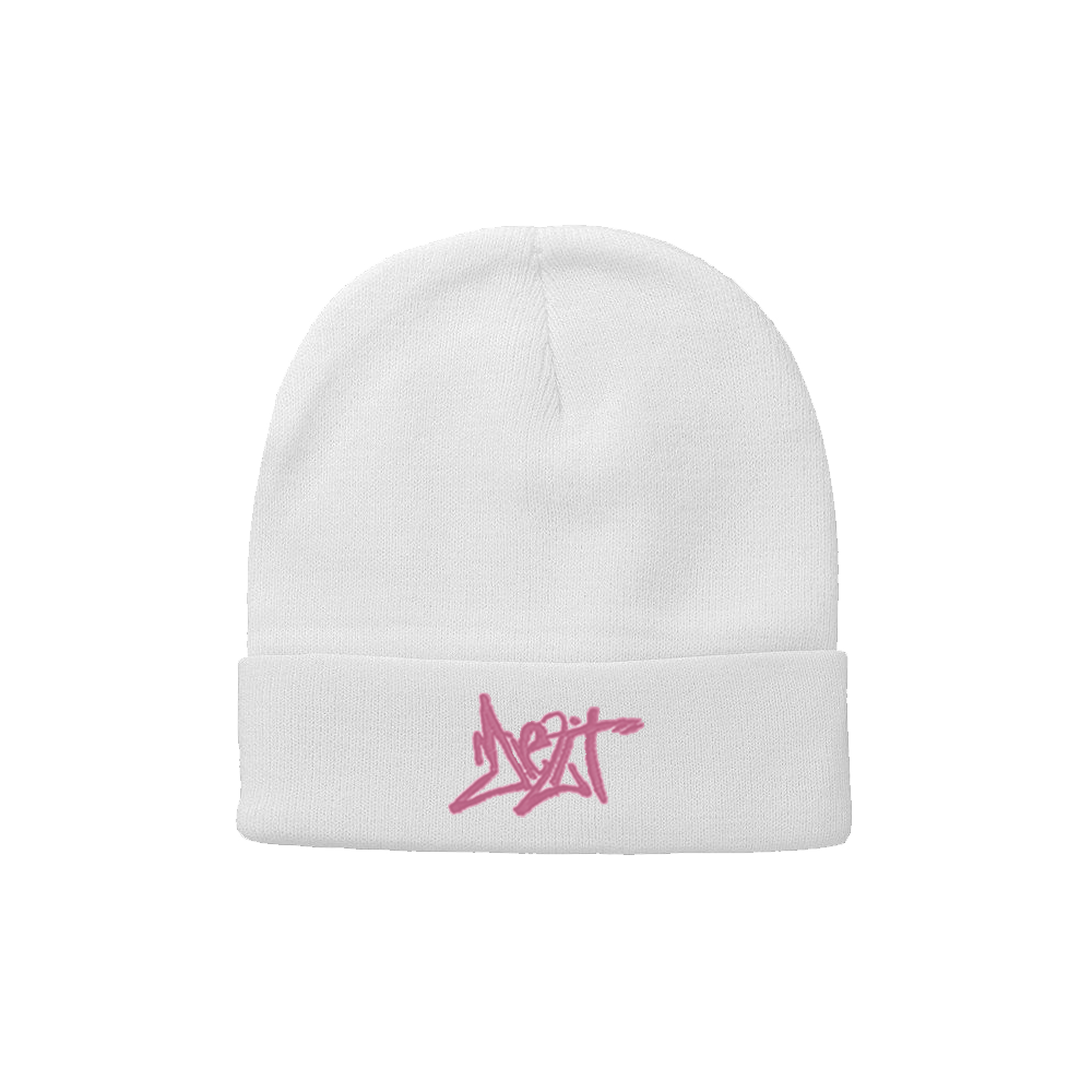 WHITE BEANIE