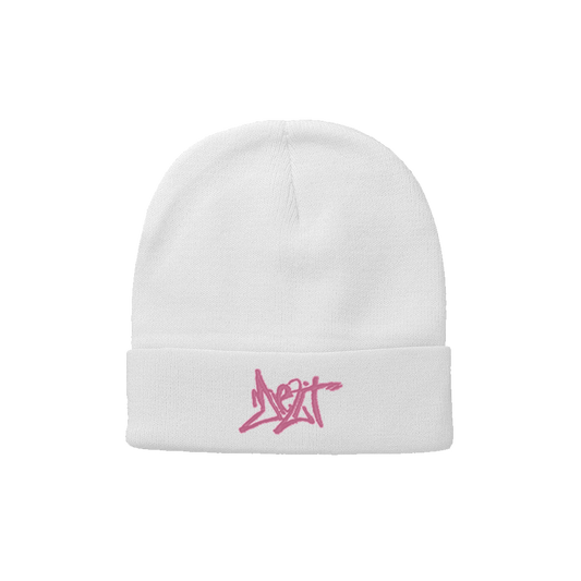 WHITE BEANIE
